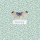 vlinder zegt sorry